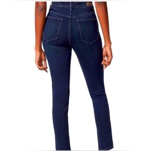 Anne Klein Women’s High Rise Skinny Ankle Jeans Dark Wash Denim Size 12